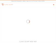Tablet Screenshot of clinicolymp.com